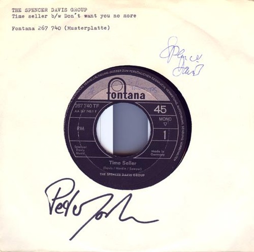 Vinyl single spencer davis - single:,